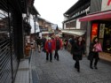 Narrow streets on the way to the Kiyomizu Temple